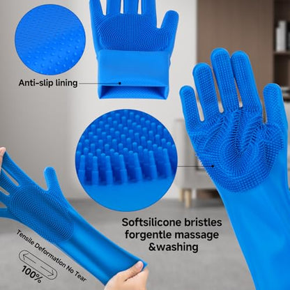 Pet Steam Brush for Dog & Cat – 3-in-1 Spray Hair Removal Comb for Shedding & Grooming, Softens Fur & Reduces Static – Water Brush for Long & Short Coats, Bath-Hating Pets, Includes Waterless Shampoo - size: 7.8″-180ML