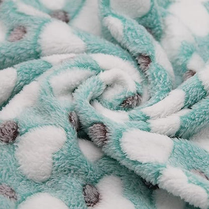 1 Pack 3 Puppy Blankets Super Soft Warm Sleep Mat Love Print Blanket Fluffy Fleece Pet Blanket Flannel Throw Dog Blankets for Small Dogs Puppy Dogs Fluffy Cats,Mix Love-Small(23"x15") - color: Mix Love Series, size: Small(23"x15")
