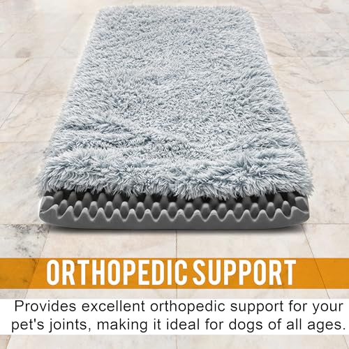 Dog Bed, pet beds (Large) - Premium Quality, Dog Bed, Washable & Portable, Multiple Sizes, Stylish Design, Removable Cover, Size Large(29.53 X 19.69 X 3.14) inch - size: Large
