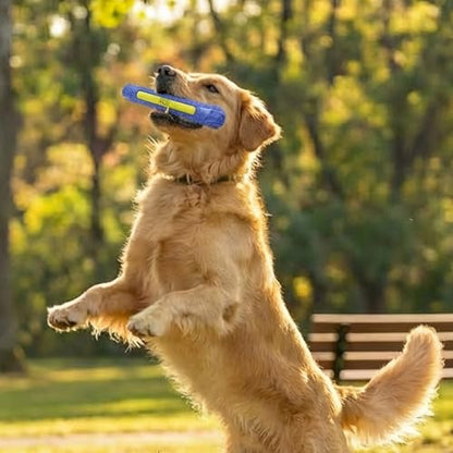 Outward Hound FlyFetch Stick Dog Toy, Durable Natural Rubber, Lightweight, All Breeds, 10.4"