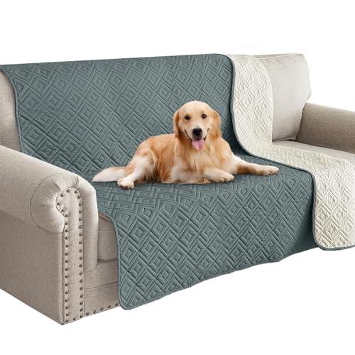 2026 Waterproof Bed Sofa Blanket (52"x82") Comfy Couch Sofa Mat for Dog Pets with Anti-Slip Back, Universal Incontinence Lightweight Liner Pad for Furniture Car Picnic etc Durable Washable, Dark Grey - color: Dark Grey, size: 52x82 Inch