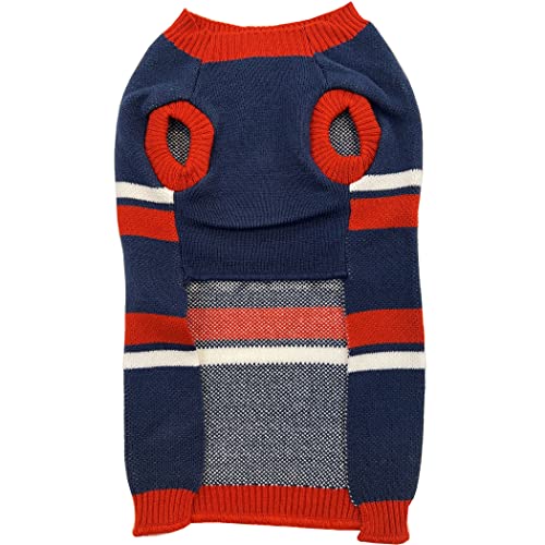 NFL New England Patriots Dog Sweater, Size Extra Small. Warm and Cozy Knit Pet Sweater with NFL Team Logo, Best Puppy Sweater for Large and Small Dogs - color: New England Patriots, size: X-Small