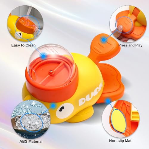 Interactive Dog Toys Food Puzzle Slow Feeder, Cat Treat Dispenser Toy Duck-Shaped Enrichment Toy for Small Medium Dogs and Cats, IQ Training and Exercise Small Animal Bowls