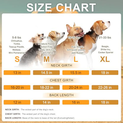 BEAUTYZOO Dog Raincoat for Small Medium Dogs Puppy,Waterproof Dog Rain Jacket with Harness Built-in & Detachable Hood, Zip Up Pet Rain Coat,Reflective Windproof Full Body Coverage Poncho for Rain Snow - size: S(Back 12", Chest 17.5", Neck 12")