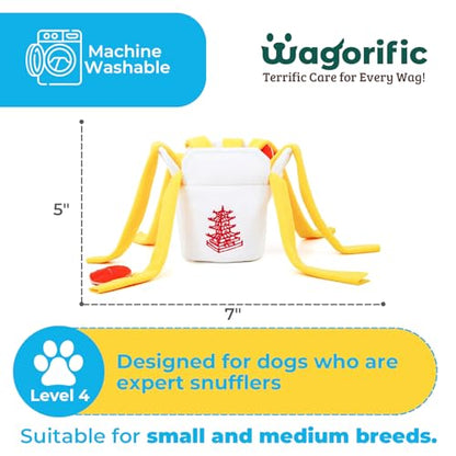 Dog Toys Plush with Squeaky & Treat Hiding Features - Mental Stimulation Enrichment Toy for Large Breed Dogs - Machine Washable Slow Feeder to Keep Dogs Busy，Take Out Box - color: Take Out Box -1