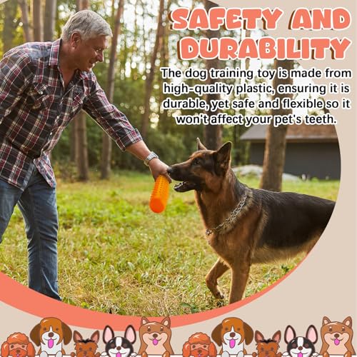 Blueweenly 4 Pcs Dog Bumper Toy for Water Retrieving Plastic Puppy Training Dummy Dog Float Toy Lightweight for Float on The Water Pool Outdoor Training Hunting Fetching (Polychrome) - color: Polychrome