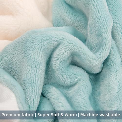 FabriCastle Dog Hoodie Sweater for Small Dogs Boy and Girl, Small Dog Clothes XS XXS Puppy Sweatshirt, Pet Outfit, Cat Clothing Super Soft Warm Snap On Closure (Green-Cream, X-Small) - color: Green-Cream, size: X-Small