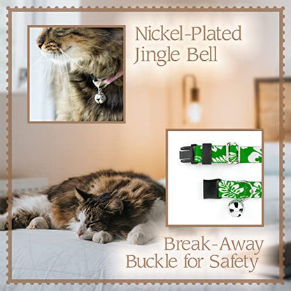 Country Brook Petz - Thin Red Line Cat Collar - Camouflage Collection Featuring Rugged Designs - color: Thin Red Line