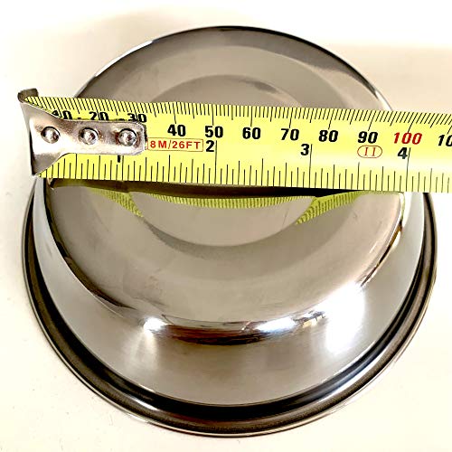 Bonza Two Piece Replacement Stainless Steel Dog Bowls for Pet Feeding Station. For Small Dogs and Cats,12oz - size: 2 Stainless Steel Bowls
