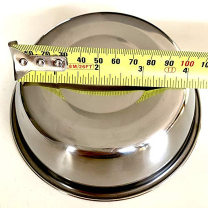Bonza Two Piece Replacement Stainless Steel Dog Bowls for Pet Feeding Station. For Small Dogs and Cats,12oz - size: 2 Stainless Steel Bowls