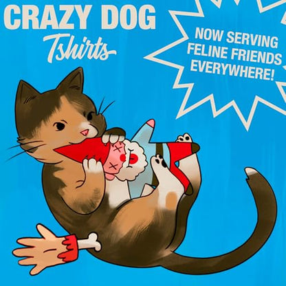 Crazy Dog T-Shirts Funny Catnip Toy for Cats – Severed Hand Design Plush Kicker – Soft Stuffed Bloody Hand Cat Chew Toy – Interactive Sarcastic Play for Indoor Feline Fun - color: Hand
