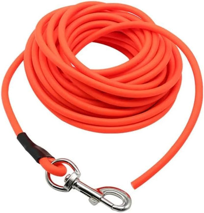 Dog Training Ruff-Cord Check Cord Tracking Leash 30 ft. - Ultimate Mallard Trainer - Waterfowl Scent - Lanyard and Whistle Dog Training Kit HuntEmUp