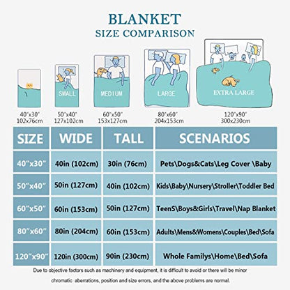 Aniruddha Custom Dachshund Baby Blanket, Personalized Kids Blanket with Name, 40"x50" Throw Size - color: Custom Baby Dachshund1, size: 40"x50"-Throw Size