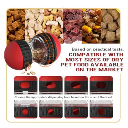 YGGDRA Adjustable Difficulty Dog Puzzle Toy, Interactive Treat Dispenser Feeder with Mental Stimulation for Small Medium Large Dogs, Slow Feeder Bowl for IQ Training, Anxiety Relief, and Boredom