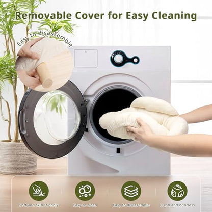 Cat Sofa Furniture-Style Pet Bed with Removable Cotton Velvet Cover, Solid Pine Wood Legs, for Cats and Small Dogs, White - color: White