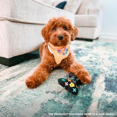 Haute Diggity Dog Chewy Vuiton Bone Plush Squeaky Dog Toy, Soft Durable Designer-Inspired Stuffed Puppy Chew Toys for Small & Medium Dogs, Machine-Washable (Black Monogram) Large - color: Black Bone, size: Large
