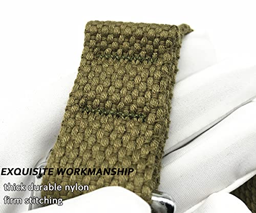 6 FT Heavy Duty Tactical Dog Leash, Military Style Thick Nylon Strong K9 Dog Leash for Outdoor Walking Hunting Hiking, Coyote Brown - color: coyote brown