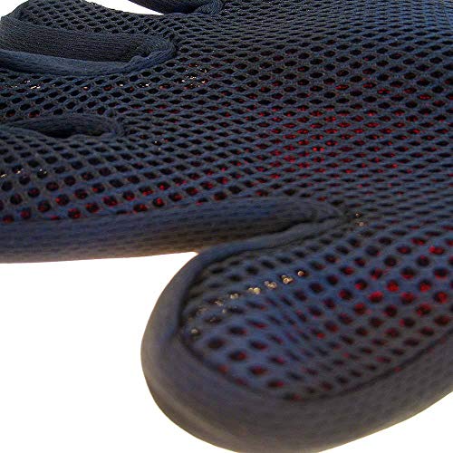 LuckyPet Pet Grooming Glove - Massage and Deshedding Glove for Dogs, Cats and Horses - Great Pet Hair Removal for Long and Short Fur - Right Handed Glove