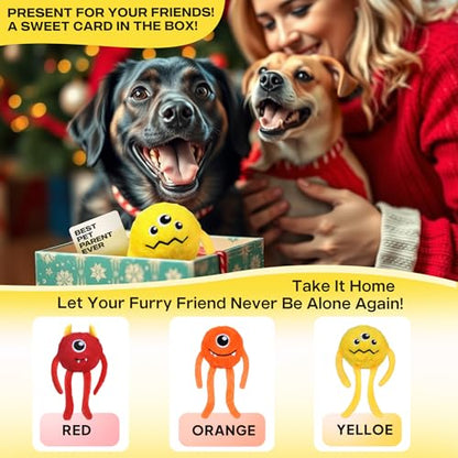 Fida Dog Chew Toys for Aggressive Chewers(3in1), Squeaky Dog Toys for Large Dogs, Interactive Dog Toys to Keep Them Busy, Dog Ball for Small, Medium and Large Dogs(Yellow) - color: Yellow