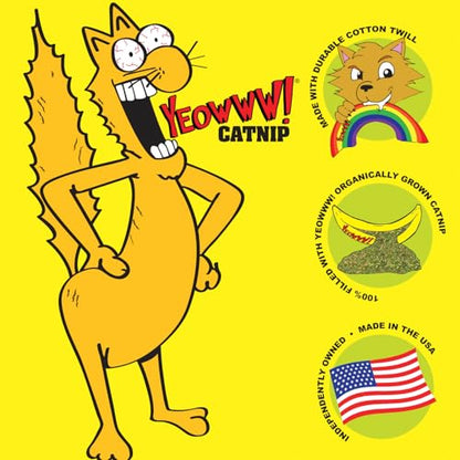 Yeowww!, Strawberries Catnip Cat Toy, 3 Count