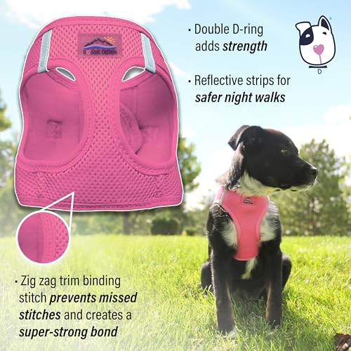 American River Ultra Choke-Free Mesh Dog Harness - Candy Pink XS - color: Candy Pink, size: X-Small