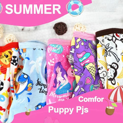 Dog Pajamas - Large Sized, Soft & Stretchy Doggie Onesies - Pink (X-Large) - color: Pink, size: X-Large
