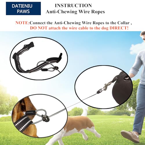 16Ft Chew Proof Retractable Dog Leash Anti-Chewing Wire Ropes Hands-Free Adjustable Safety Lock Durable Nylon Belt for Medium Dogs Pink M - color: Pink, size: Medium