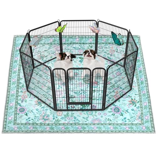 Washable Pee Pads for Dogs, 2Pack Reusable Puppy Pads Dog Potty Training Pads, Waterproof Dog Pee Pads Mat , Whelping Pad, Non-Slip Protects Against Urine Leakage,31"x 36" - color: Green, size: 31*36 Inch(Pack of 2)
