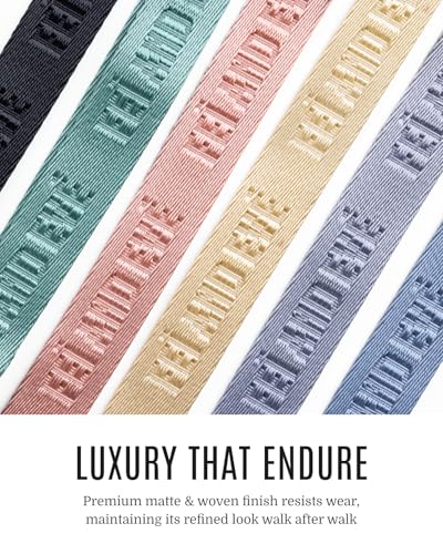 Fei & Eve Classic Dog Leash - 6FT, Dual Padded Handles, 360° Swivel Hook, Heavy Duty 210D Nylon - No-Pull Design with Traffic Control Handle - for Small/Medium/Large Dogs, Black - color: Black, size: 6FT