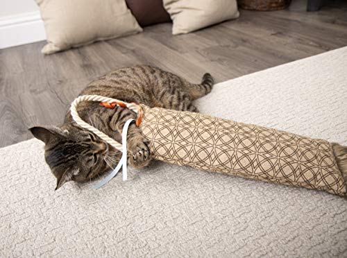 Petlinks Claw Kicker Hanging Scratch Pillow Cat Toy - Brown, One Size - color: Claw Kicker