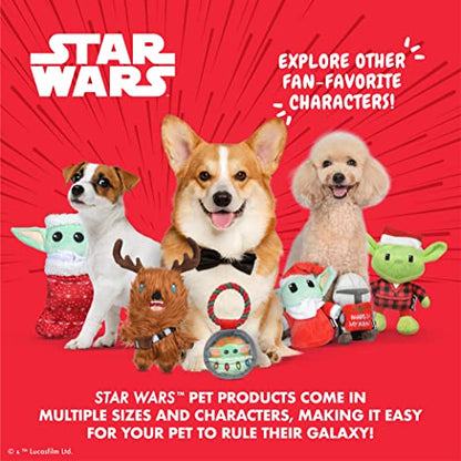 STAR WARS for Pets Dog Toy Chewbacca Reindeer Squeaky Dog Chew Toy | Soft Plush Dog Toy, Squeaky Dog Toy | Holiday Dog Toy Plush Toys, Chewbacca Dog Toy | Small Dog Toy 6 Inch (FF24146) - color: Chewbacca Reindeer '22, size: 6 Inch