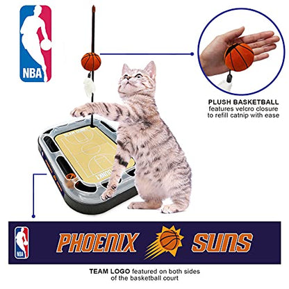 Pets First Phoenix Suns Basketball Cat Scratcher Toy 14 x 11 - color: Phoenix Suns