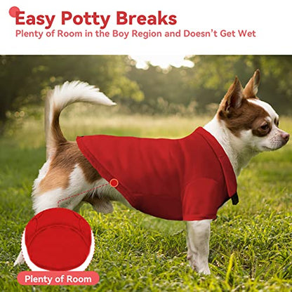 4 Pieces Dog Shirts Collared Polo T-Shirts for Small Medium Dogs Cats Boy Girl Dog Clothes Breathable Doggy Sweatshirt Puppy Kitten Small Breeds Pet Outfits Apparel Tops - size: Large (Sugget 10-15 lbs)