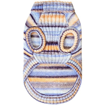 Blueberry Pet Dog Sweater - Award-Winning Christmas Sweater for Dogs | Cozy Knit Fabric, Gradient Dip Dye | Warm Dog Christmas Sweater | 22" Back, 30.25"-33" Chest, 21" Neck | Machine Washable - color: Serene Blue, size: 22 inch (Pack of 1)