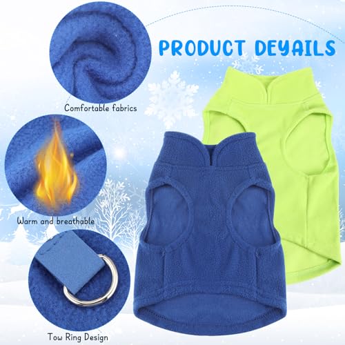 Reginary 10 Pack X-Large Dog Sweaters Fleece Pet Dog Clothes with Leash Ring Soft Warm Winter Puppy Plaid Shirt(Stylish) - size: X-Large,11-15.4 lb, style: Stylish
