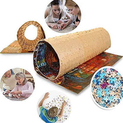 Fun Jigsaw Puzzle 1000 Pieces for Adults Full Square Cute White Dog, Crystal Maple Leaf Dog Puzzle Challenging Educational Fun for Home Kitchen Decor 29.5 x 20 in