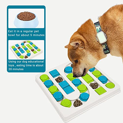 DR CATCH Dog Puzzle Toys,Dogs Food Puzzle Feeder Toys for IQ Training & Mental Enrichment,Dog Treat Puzzle