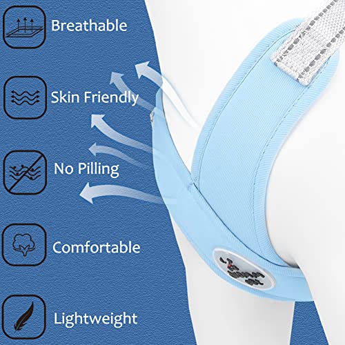 Dog Harness Pet X Frame No Pull Step-in Harnesses with Leash Set, Adjustable Reflective Choke Free Puppy with Padded Vest for Small, Medium Dogs and Cats Walking Training - color: Blue, size: Large