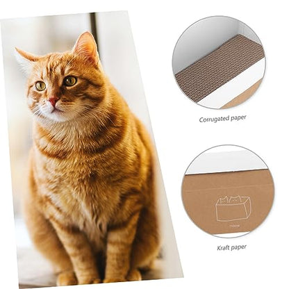 Yardwe 1set Comfortable Multi-Function Cat House Breathable Cat Scratching Board Nest for Indoor Use Easy Assembly Pet Nest Detachable Design for Secure Resting Space