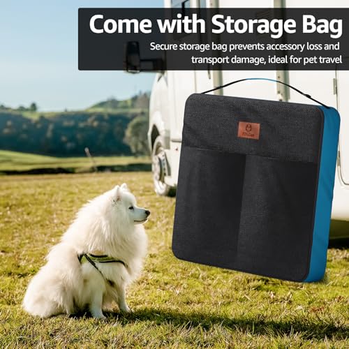 PJYuCien Dog Playpen Plus Storage Bag, 24" H 8 Panels Puppy Pen with Square Bottom, Heavy Duty Dog Fence for Puppies/Small Dogs - style: 8-Panels 24.0"W