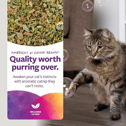 SmartyKat Bubble Nip Catnip Bubbles for Cats & Kittens, Safe for Pets - Trial Size, 0.6 Fluid Ounce - size: 0.6 oz, style: Catnip Bubble
