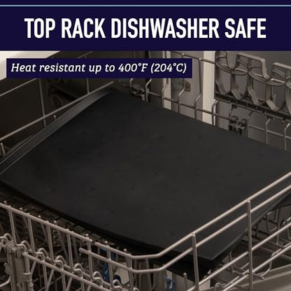 Leash Boss Waterproof Spill Guard Dog & Cat Silicone Dog Food Mat - Non-Slip Raised Edge Dog Bowl Mat - Waterproof Spill Guard Cat Food Tray - 25 x 17 in, Black - color: Black, size: XL - 25" x 17"