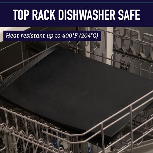 Leash Boss Waterproof Silicone Pet Feeding Mat - Raised-Edge Spill Containment Dog Placemat - Non-Slip Dishwasher-Safe Pet Food Mat for Bowls - 20 x 13 in, Gray - color: Grey, size: ML - 20" x 13"