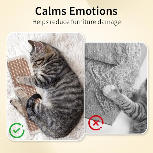 PAZ'S GIFT Cat Toy Kicky Pillow with Catnip, Interactive Indoor Scratching Design for Claw and Teeth Sharpening
