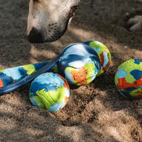 Chuckit! Limited Edition EcoFetch Ball Dog Toy, Medium (2.5 Inch Diameter) Pack of 3, for Breeds 20-60 lbs - style: EcoFetch
