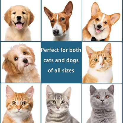 Pet Steam Brush for Dog & Cat – 3-in-1 Spray Hair Removal for Grooming, Softens Fur & Reduces Static 2*Shampoo(Steam Brush not Included) - size: 7.8"-400ML