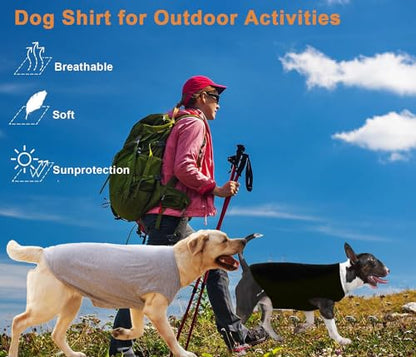 Dog Small Shirts,Lightweight Cat Blank Cool Clothes for Chihuahua Puppy Teacup,Dogs Boy Boy Girl Summer Lightweight T-Shirt,Black Grey S - color: Blank Black Grey, size: Small