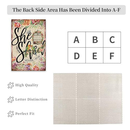 300 Pieces Jigsaw Puzzles for Adults, She Shed Welcome Relax Lovebird Flower Art Puzzle, Stress Relief Logical Thinking Brain Teaser Puzzle 15.7x11 Inch - color: Wooden Puzzle16, size: 300 Piece pcs