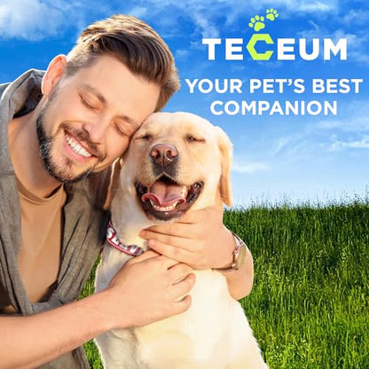 TECEUM Reflective Pet Collar – Red - Service Dog – XS – Extra Soft Padding – Basic Nylon Dog Collar – Quick Release Buckle – Fits Small, Medium and Large Dogs, Puppies, Cats - color: Red - Service Dog, size: X-Small