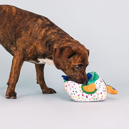 Fringe Studio Plush Dog Toy Set, Interactive Hide and Seek Play, All About The Gifts, Pet Shop Collection (289237) - color: Gifts